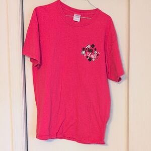 Gildan Large Hey Yall Carolina Girl Hot Pink T-shirt